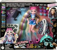 Bábika Monster High Lagoona Blue Spa Day a doplnky HKY69 MATTEL