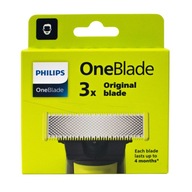 3x blistrové náhradné čepele za originál Philips OneBlade QP230 QP2520 QP2620