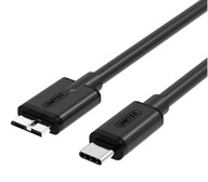 Unitek kábel USB TYPE-C na microUSB 3.0 1m Y-C475BK