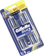 GILLETTE SHAVER BLUE- 3 HYBRID + 9 náhradných holiacich čepelí