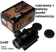 COLIMATOR 1X40 R/G LASEROVÝ POSKYTOVAČ LASEROVÝ ZMIER