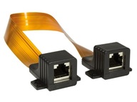 RJ45 okenný LAN konektor gn-gn páska 23cm/0,3mm