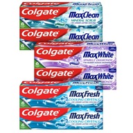 COLGATE MAXIMUM FRESHNESS 6x SADA zubnej pasty