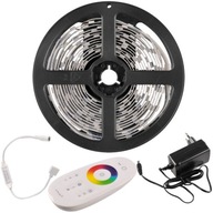 LED pás 3m RGB 4000K + zdroj + driver + diaľkové ovládanie