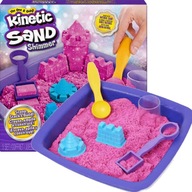 KINETIC SAND GLITTER SAND BOX + ACC.