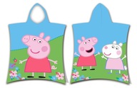 PEPPA PIG PONCHO PLÁŽOVÝ OTERÁK S KAPUCOU