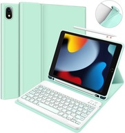 POUZDRO KLÁVESNICE PRE APPLE IPAD 10,2'' 2021 GEN 9 ZELENÉ