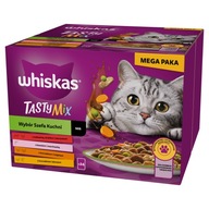 Whiskas Wet Food pre zmes mačiek chutí v vreckách omáčky 24 x 85 g