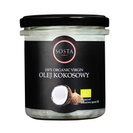 Bio BIO kokosový olej 320 ml SOSTA Bio panenský za studena lisovaný