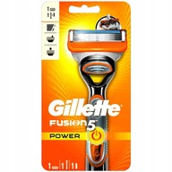 holiaci strojček GILLETTE FUSION POWER SHAVING RAZOR + ORIGINÁLNA NÁPLŇ OD DISTRIBÚTORA