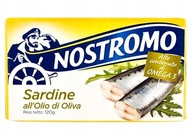 Nostromo Sardinky Sardinky v olivovom oleji 120g