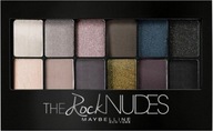 MAYBELLINE The Rock Nudes Paleta 12 mix očných tieňov