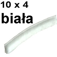 Odrážacia kefa na tesnenie skrine 10x4mm Biela 10M