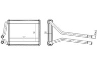 OHRIEVAČ (197X121X20) KIA PICANTO 1.0/1.1/1.1D