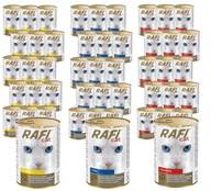 RAFI CAT mokré krmivo pre mačky mix 3 príchutí 48x415g