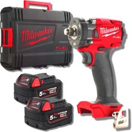 Rázový uťahovák Milwaukee M18 FIW2F12-0X + 2x batéria