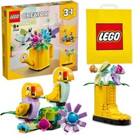 LEGO CREATOR 31149 Kvety v kanvičke Wellington Birds 3v1 + DARČEKOVÁ TAŠKA