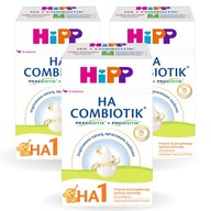 HIPP HA1 COMBIOTIK hypoalergénne mlieko 3x600g