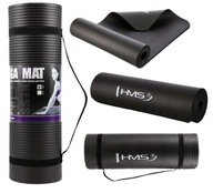 Podložka na cvičenie aerobik HMS Fitness Yoga, hrubá, protišmyková, 1,5 cm