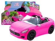 BARBIE AUTO RUŽOVÉ KONVERTIBILNÉ AUTO PRE BÁBIKY