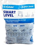 Klipy SMART LEVEL 2,0 mm Kubala 500 ks.