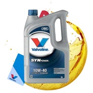 VALVOLINE OLEJ 10W40 SYNPOWER 5L API SN/CF, ACEA A3/B4 + OLEJ SUSPENSION