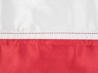 Poľská vlajka PREMIUM na tyči 150x92 cm