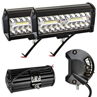 HALOGÉNOVÁ LED PRACOVNÁ LAMPA 120W 12-24V SADA 2ks