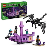 LEGO 21264 MINECRAFT Ender Dragon a Ender Loď