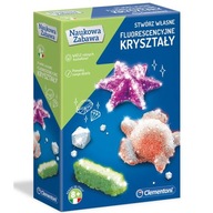 Clementoni - Fluorescenčné kryštály 60584