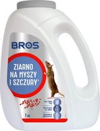 BROS Zrno pre myši a potkany jed 1 kg