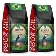 BRAZÍLIA Káva 2kg, ČERSTVO pražená 100% ARÁBIA