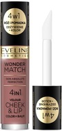 Eveline Wonder Match 4v1 Blush Liquid Lipstick 05 s niacínamidom 4,5 ml