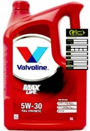 VALVOLINE 5W30 MAX LIFE 5L