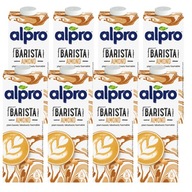 Alpro mandľový rastlinný nápoj barista, 8ks x 1L