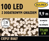 Svietidlá BULINEX 100LED teplá biela s príslušenstvom