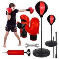 Tréningový boxerský SET PRE DETI RUKAVICE HRUŠKA 104cm