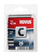 Spony typ C 4/26 NOVUS [1100 ks]