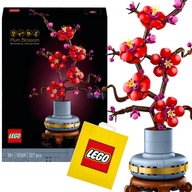 LEGO ICONS Slivkový kvet 10369 Súprava kociek + LEGO darčeková taška 18+