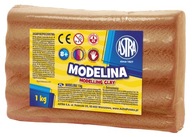 Modelovacia hmota 1kg Astra tmavohnedá 304111002