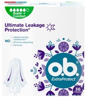 O.B. EXTRAPROTECT SUPER+ COMFORT TAMPÓNY 36 KS