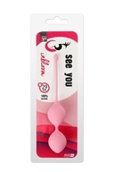 Hračky snov VIDIEME SA V BLOOM DUO BALLS 29MM Pink