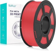 SUNLU FILAMENT 1,75mm 1kg RED RED PLA META