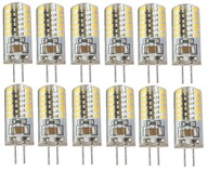 LED ŽIAROVKA G4 5W 12V silikónová 48led SET 12ks