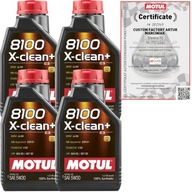 MOTUL 8100 X-CLEAN+ 5W30 C3 4L OLEJ LL-04 4 x 1L