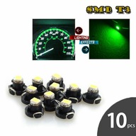 Zelená 10X Car T3 Neo Wedge 1-SMD LED Cluster Ins