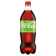 Sýtený nápoj Coca-Cola Zero sugar Limetková fľaša limetka 850ml