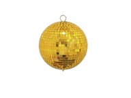 Eurolite Mirror Ball Gold - Zrkadlová guľa 15 cm