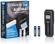 Elektrochemický alkohol tester BACSCAN F30 + kalibrácie zdarma + SET náustkov