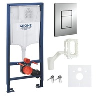 GROHE BETONOVÉ RÁMY WC 5V1 SET PODPORUJE TLAČIDLO MAT CHROME